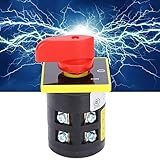 Chave Comutadora Chave Seletora De Comutação 380V 10A IP10 Shell Chave Comutadora De Transferência Universal Tipo De Posicionamento OnOff Cam  Chave Eletrônica