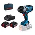 Chave De Impacto Biturbo Gds 18v-1000 Bosch + 2 Baterias 4ah