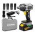 Chave De Impacto Parafusadeira Bateria Lítio 21v Brushless Com Maleta E Soquetes Impacto Gci21v Gradiente