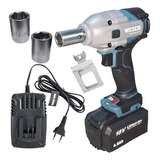 Chave De Impacto Profissional Brushless 18v 350nm Soquete