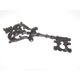 Chave Decorativa De Ferro Fundido 42 5 Cm Modelo Império Ch2