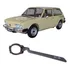 Chave Limpador De Parabrisa Brasilia 78/80 Original Marrom