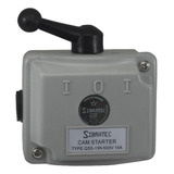 Chave Reversora Liga Desliga Motor 15a Trifásico Qs5 15n Cor Cinza