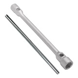 Chave Roda 24mm X 27mm Com Cabo  manipulo  Cromado