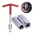 Chave Vela Articulada 16mm 21mm Automotiva Veicular