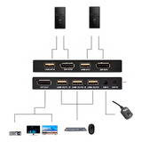 Chaveador Kvm Display Port