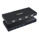 Chaveador Switch Kvm 4 Portas Hdmi Mause Teclado   Monitor