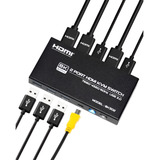 Chaveador Switch Kvm Hdmi