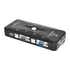 Chaveador Switch Kvm Vga 4 Pc Em 1 Monitor Mouse Teclado