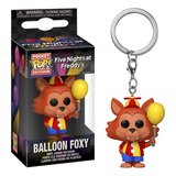 Chaveiiro Balloon Foxy Fnaf