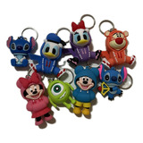 Chaveiro 3d Disney Stitch Personagens Mickey Minnie Lembranç