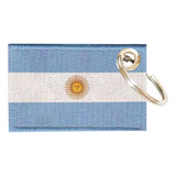 Chaveiro Bordado Bandeira Argentina