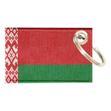 Chaveiro Bordado Bandeira Belarus