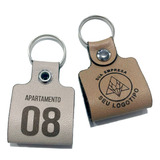 Chaveiro Couro Legitimo Personalizado
