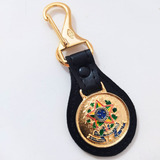 Chaveiro De Couro Com