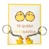 Chaveiro De Pato Casal