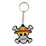 Chaveiro Emborrachado One Piece