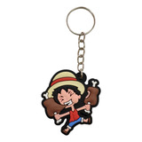 Chaveiro Emborrachado One Piece