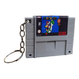 Chaveiro Geek Fita/cartucho Snes Game Mario Bros World