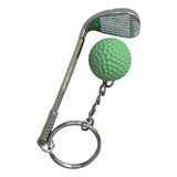 Chaveiro Golfista Gpa Tour Taco Bolinha Verde Linda Tacada