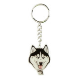 Chaveiro Heads Siberian Husky My Best Shop