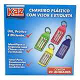 Chaveiro Identificacao Plastico Visor