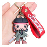 Chaveiro Jack Sparrow Piratas
