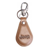 Chaveiro Jeep Couro Marrom