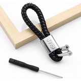 Chaveiro Jeep Couro Preto