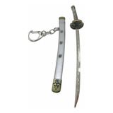 Chaveiro Katana Prata Zoro