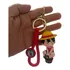 Chaveiro Luffy One Piece Emborrachado - Pronta Entrega