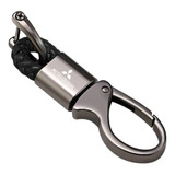 Chaveiro Luxo Couro Mitsubichi L200 Asx Lancer Outlander