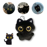 Chaveiro Pelucia Gatinho Preto