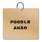 Chaveiro Poodle Anao Cao