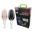 Chaveiro Power Bank Tipo C Carregador Portátil Mini Bateria Cor Rosa
