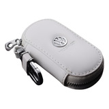 Chaveiro Volkswagen Couro Branco
