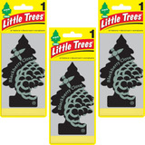 Cheirinho Little Trees Para Carros Kit C/ 3 Vários Aromas
