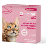 Chemital Gatos 4 Comprimidos