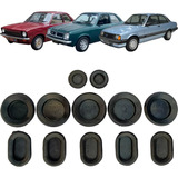 Chevette Assoalho Porta Malas Borracha Kit 12pcs Gm Original