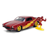 Chevrolet Camaro 1973 Custom Com Figura Flash 1/32 Jada