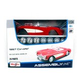 Chevrolet Corvette 1957 Vermelho