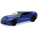 Chevrolet Corvette Stingray C7 Z51 Maisto 1:18 31677-azul