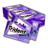 Chiclete Trident 14s Blueberry