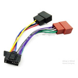 Chicote Cd Sony Cdx-gt 520u Com Conector 16 Vias Iso 