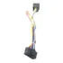 Chicote Conector Sony Jvc Aiwa Plug Soquete Cd Player 25 Cm
