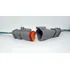 Chicote Plug Conector Linha Agrícola Máquina Dtp04 3p 2pçs