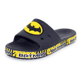 Chinelo Batman Super Heróis Slide Infantil Confortável