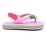 Chinelo Bebe Elastico Calcanhar