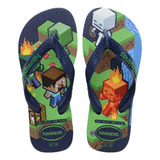 Chinelo Havaianas Infantil Minecraft