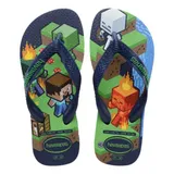 Chinelo Havaianas Infantil Minecraft